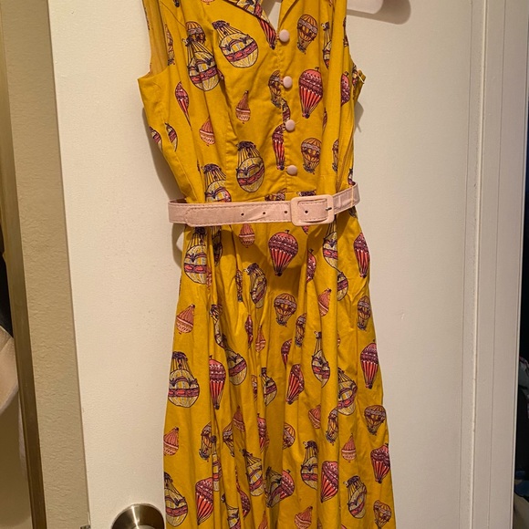 ModCloth hot air balloon fit & flare dress - Picture 2 of 3